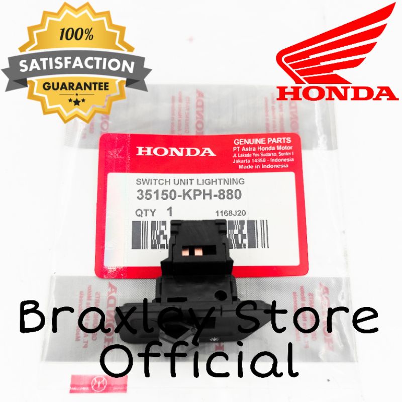 TOMBOL ON OFF BEAT KARBU - KARISMA - VARIO 110 KPH KD983 SPM | Lazada ...