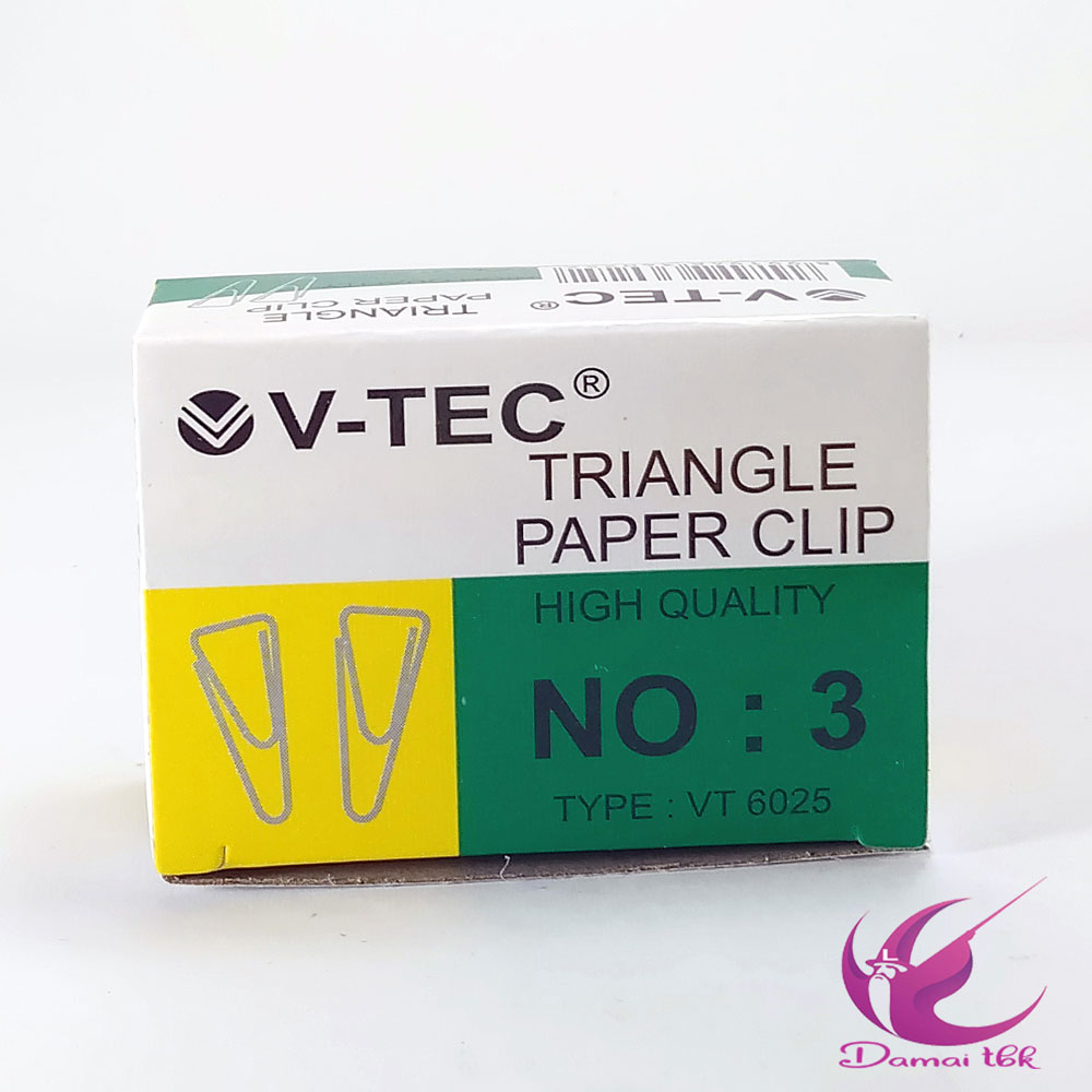 V-Tec paper clip Triangle VT 6025 No 3 | Lazada Indonesia