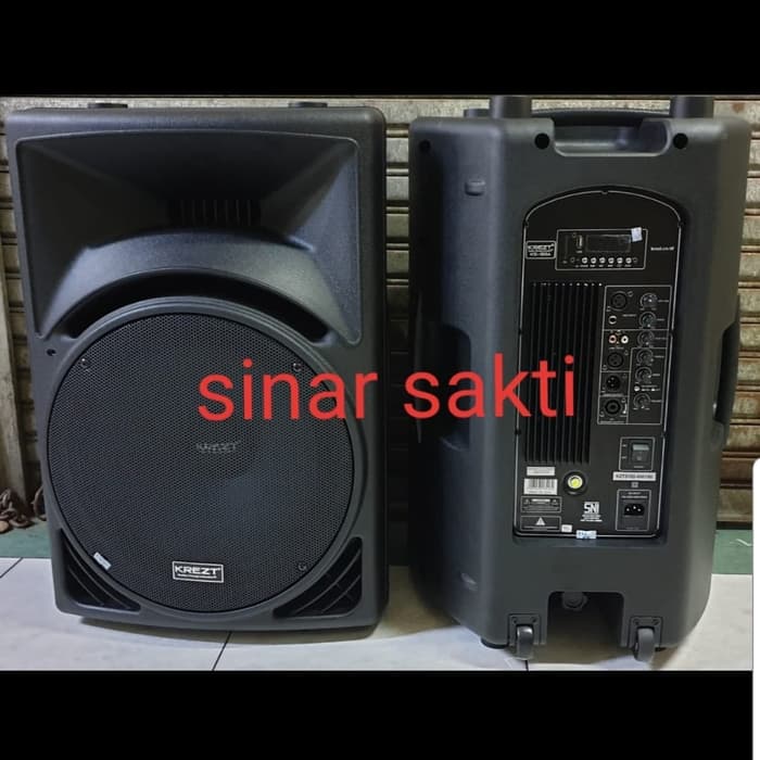 speaker portable krezt 15 inch