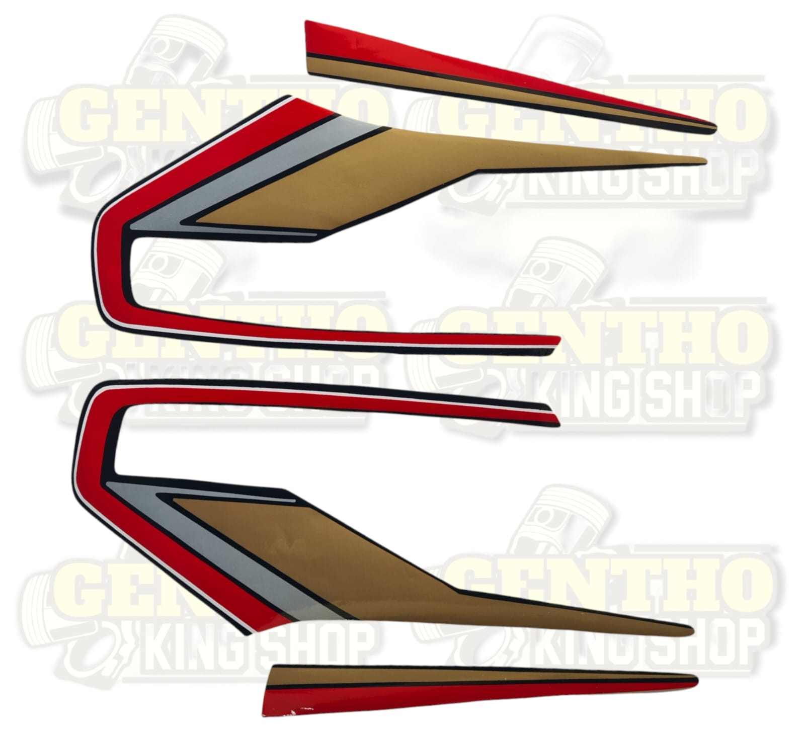 Strping Rx King Striping Rx King 1992สีดำสีแดงเต็ม - Gentho King Shop - ThaiPick