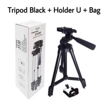 GoodCase-Weifeng Tripod 3120 - Tripod HP dan Kamera Universal + Free Holder U dan Tas Tripod