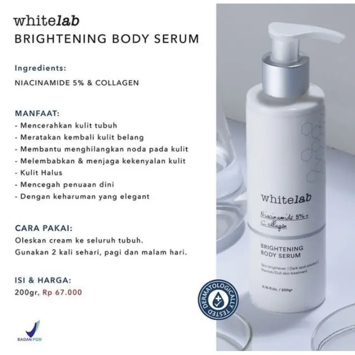 white lab brightening serum