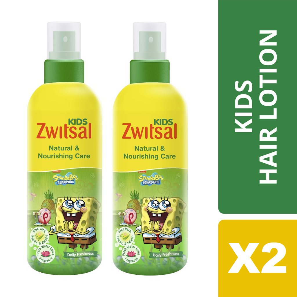 Zwitsal Kids Hair Lotion Natural and Nourisihing 100ml Twinpack Lazada Indonesia