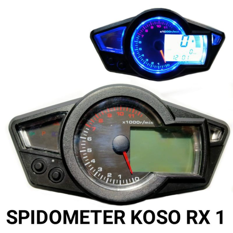 Spido Koso Rx1 N Speedo Digital Koso RX1N Rep Speedometer Custom CB