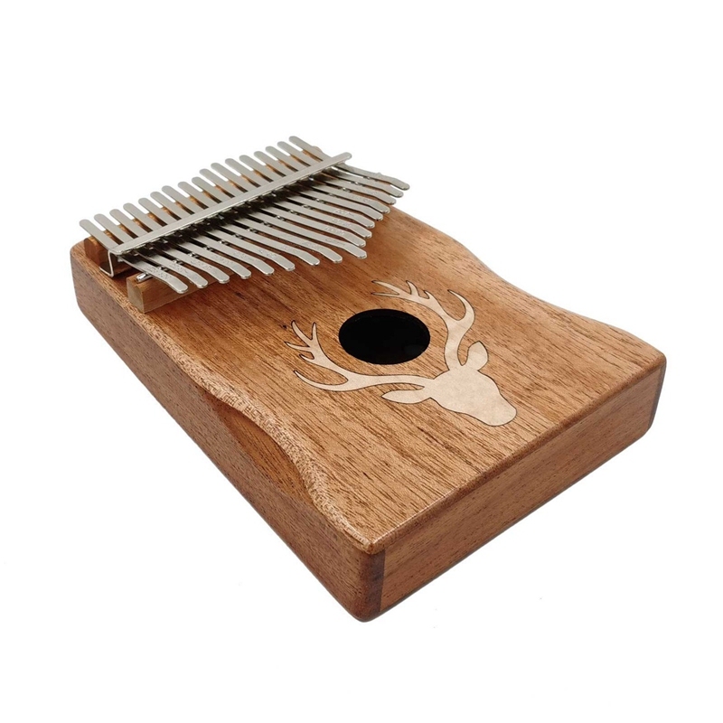 Kalimba 17 Key Thumb Piano Finger Piano Portable African Musical Instrument for Kids Adult Beginners Professionals