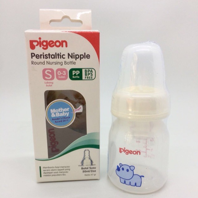 Pigeon Peristaltic Nipple Botol Susu Bayi Dot By Cosmemurah Lazada Indonesia