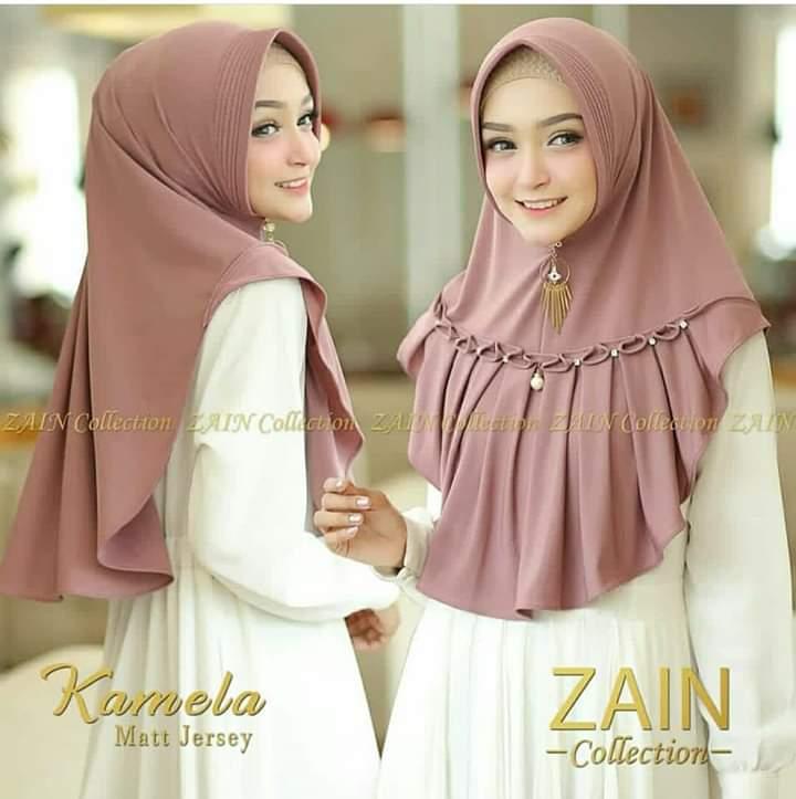 Jilbab / Hijab KHIMAR KAMELA model terbaru