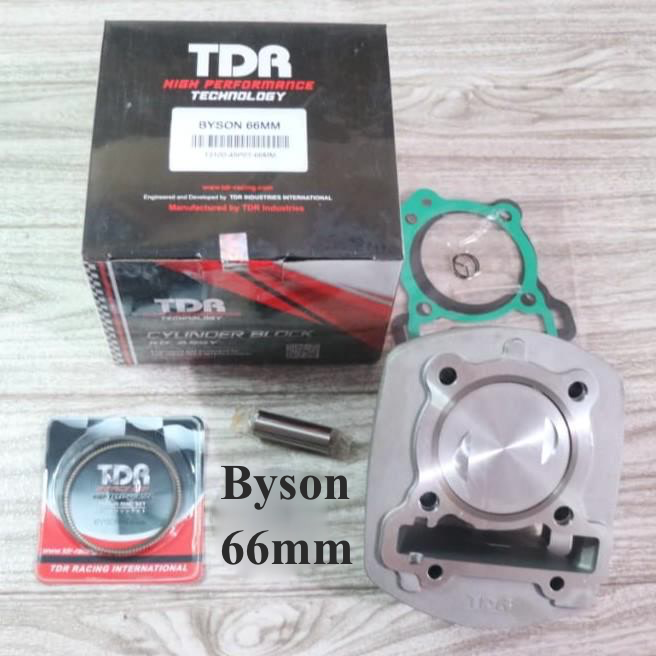 Blok Mesin Bore Up Yamaha Byson/Bison 66mm TDR Racing Original Lazada
