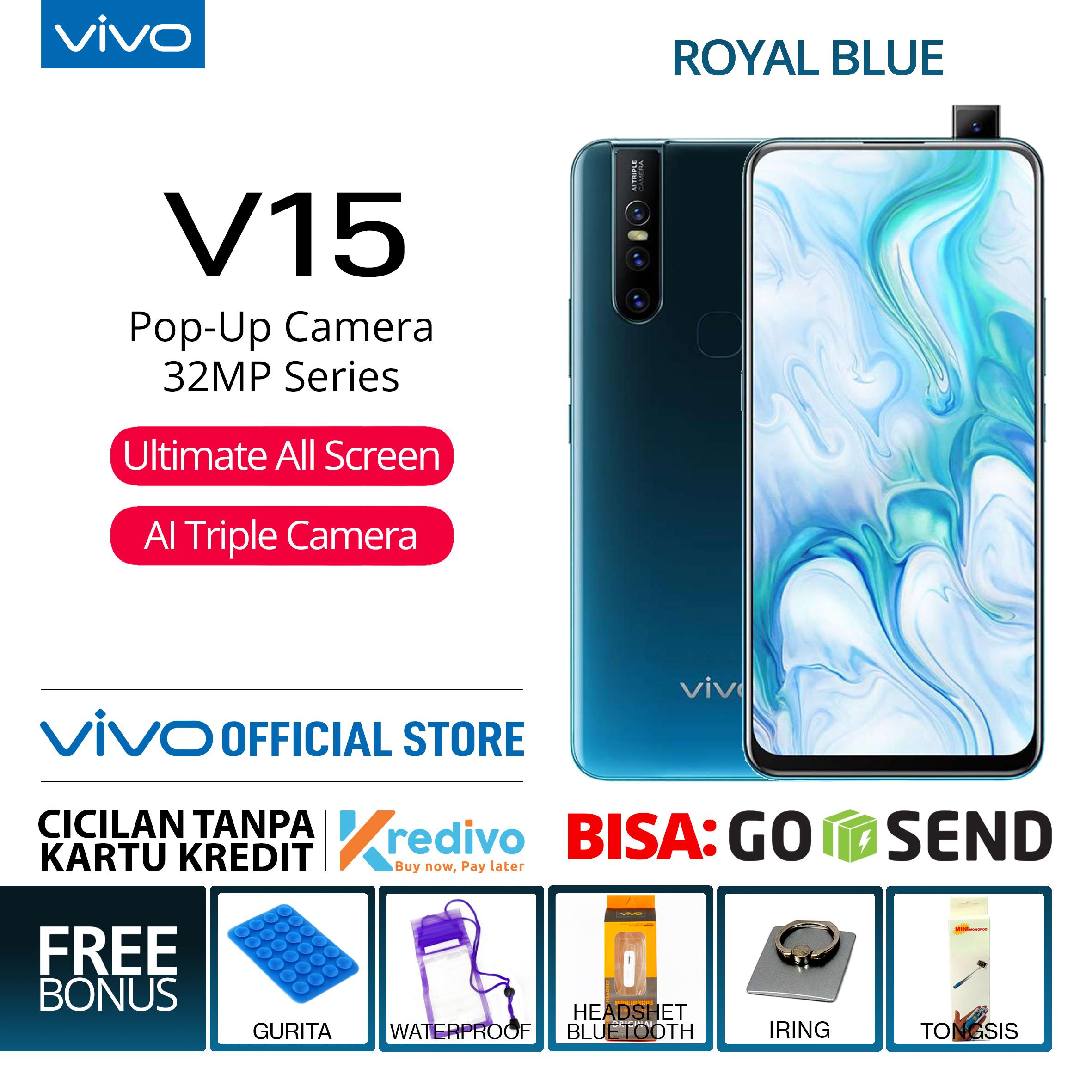Vivo V15 Ram 6/64GB Blue Garansi Resmi + Bonus