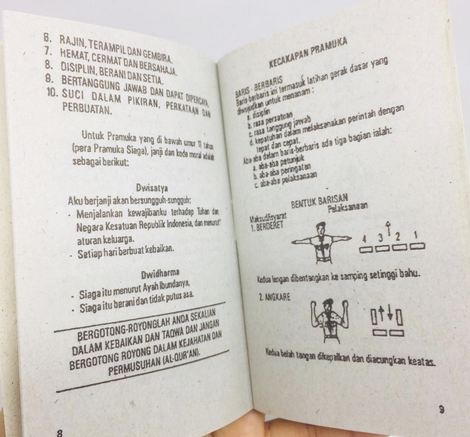 Buku Saku Buku Panduan Pramuka 3 Pcs Lazada Indonesia