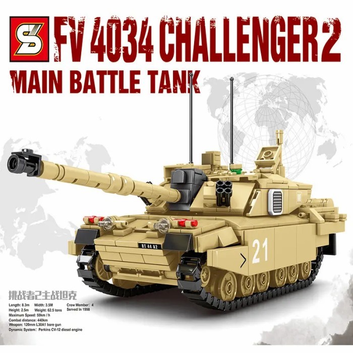 Lego store mobil tank