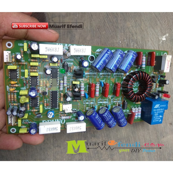 KIT Power Amplifier Class D D2K D4K5 Plus Speaker Protektor 285M