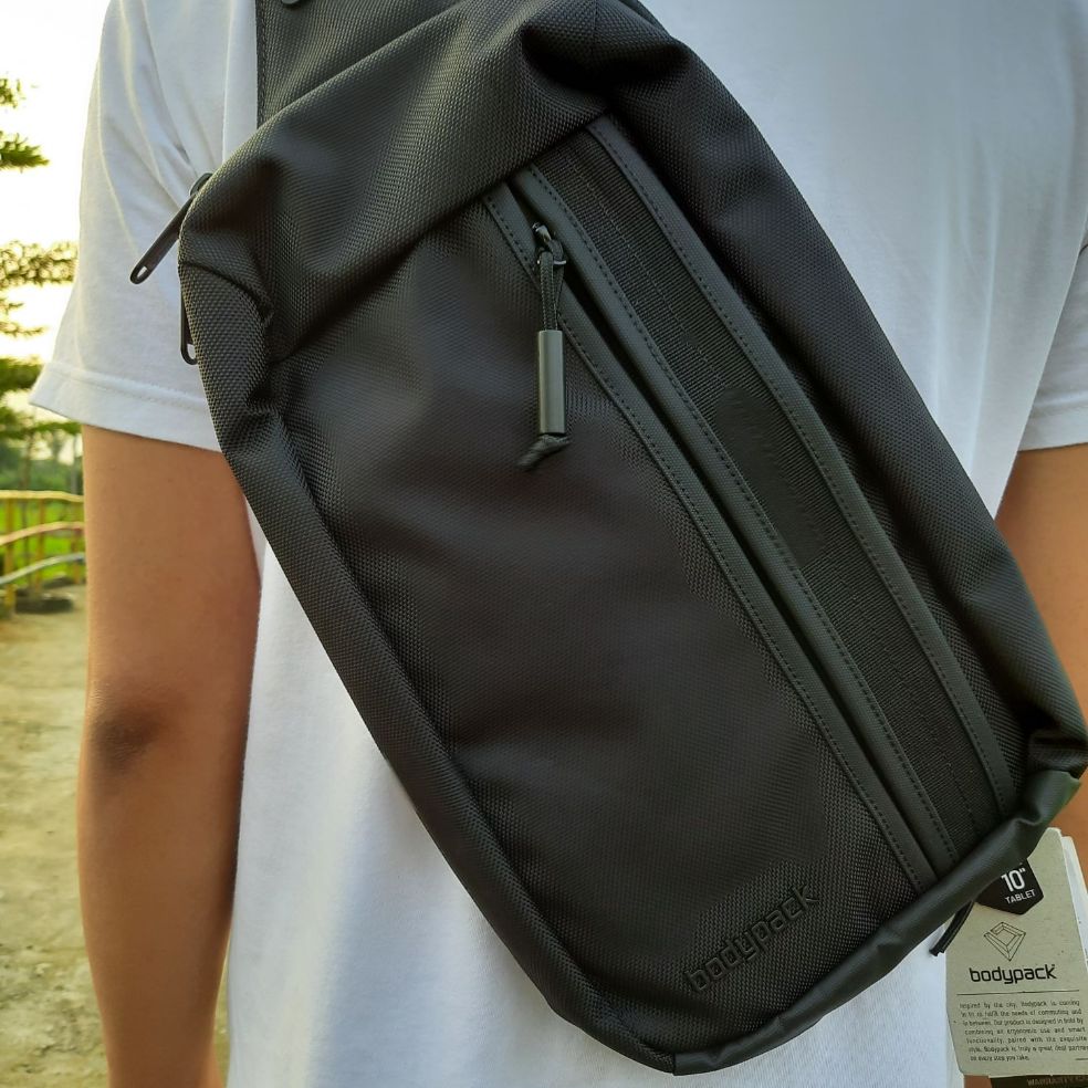 Bodypack Geometry 2.0 Sling Bag - Black 