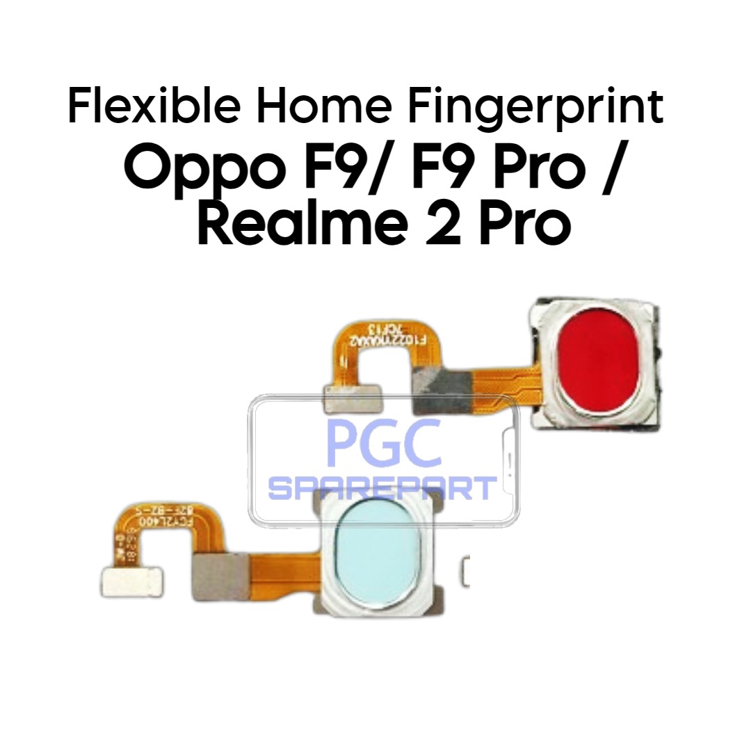 Original Flexible Fingerprint Oppo F9 / F9 Pro / CPH1823 / CPH1881 ...