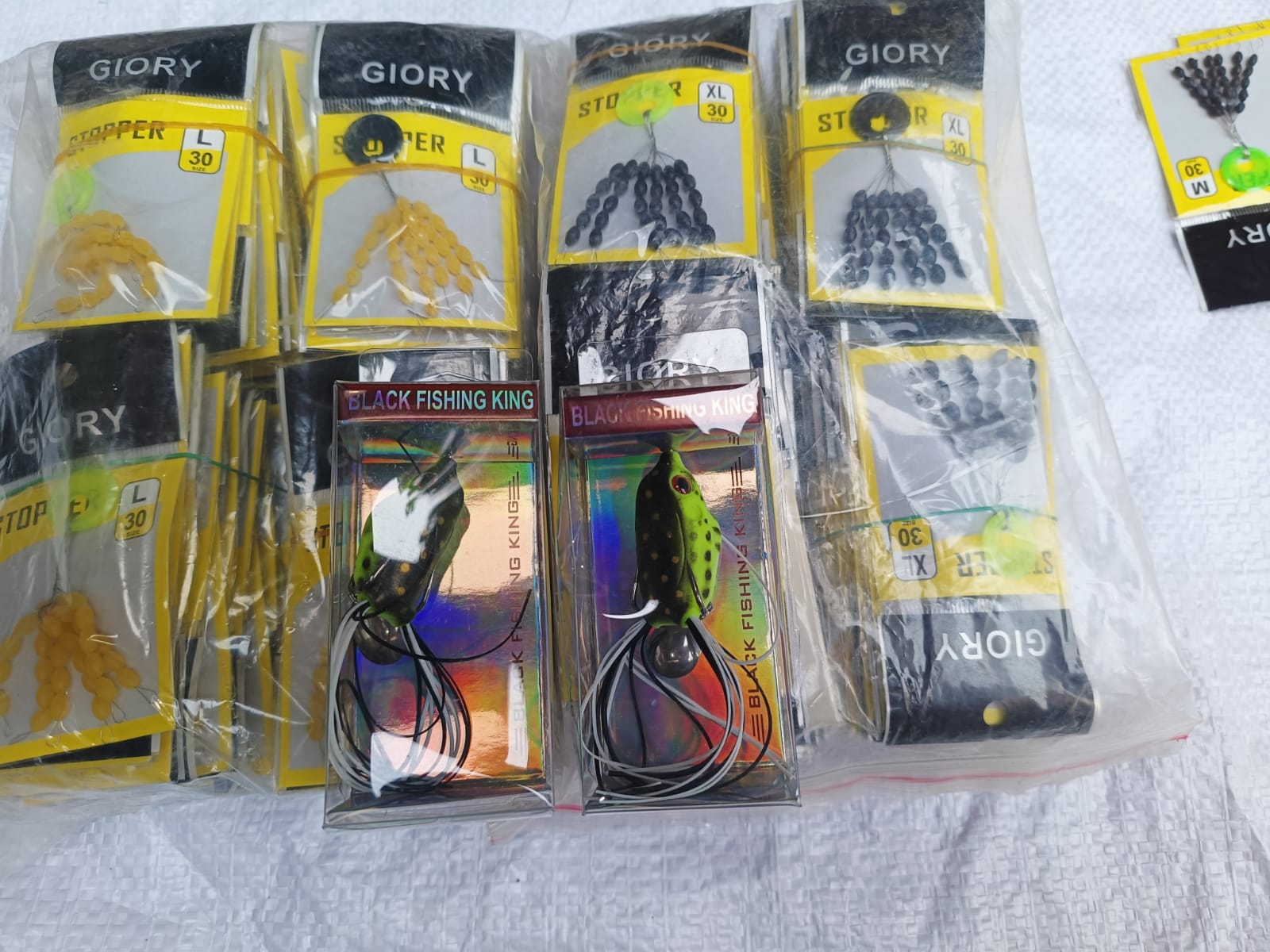 Perlengkapan Pancing Set Pancing / Stopper Pancing Model dan Bulat ...