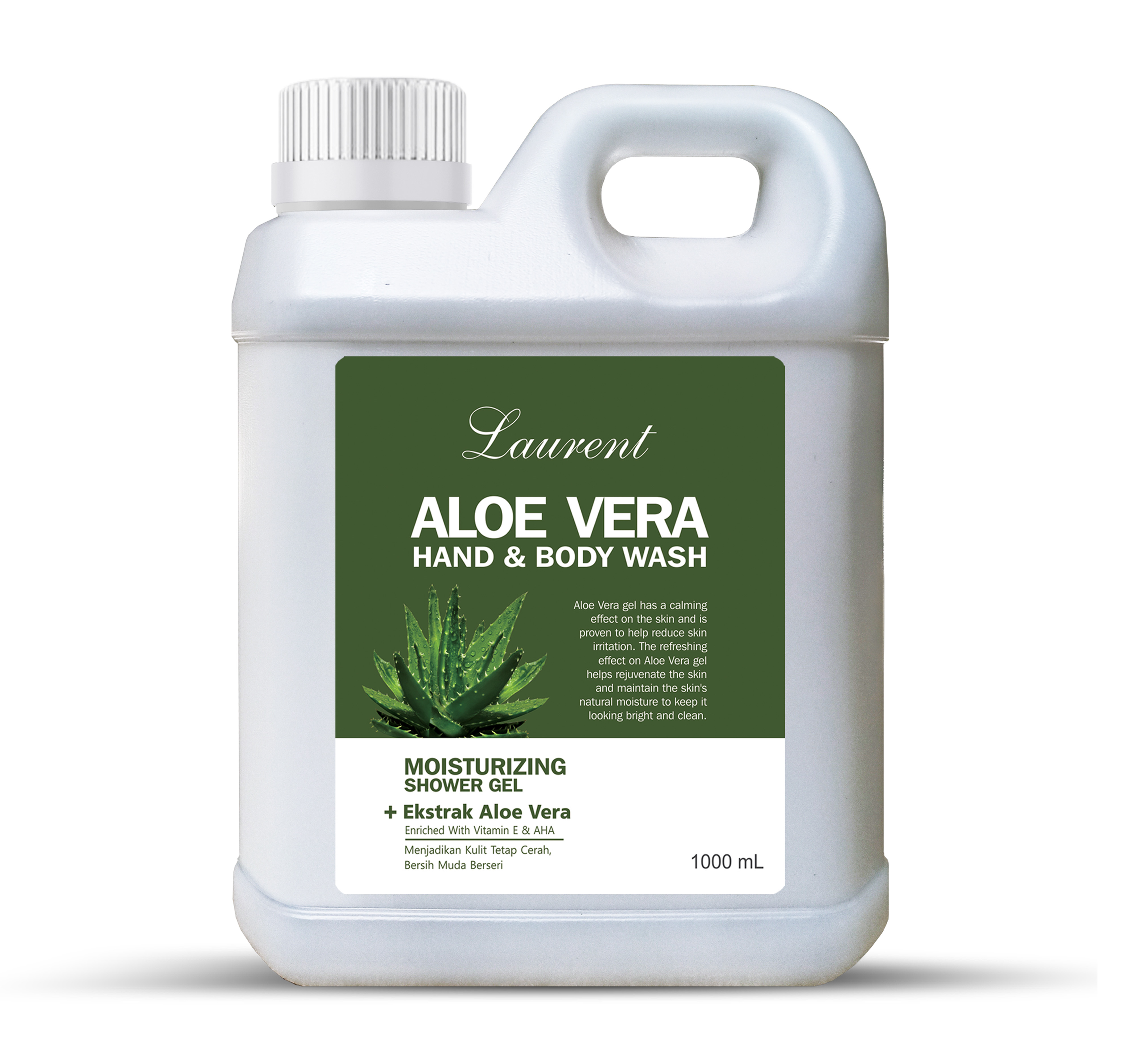 Laurent Aloe Vera Hand & Body Wash 1 Liter Lazada Indonesia