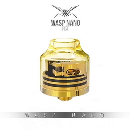 WASP Nano RDA 22MM Transparent by OUMIER Rebuildable Dripping Atomizer Premium Vaporizer Mod Vape E-Cigarette WASP Nano RDA 22MM Transparent by OUMIER Rebuildable Dripping Atomizer Premium Vaporizer Mod Vape E-Cigarette