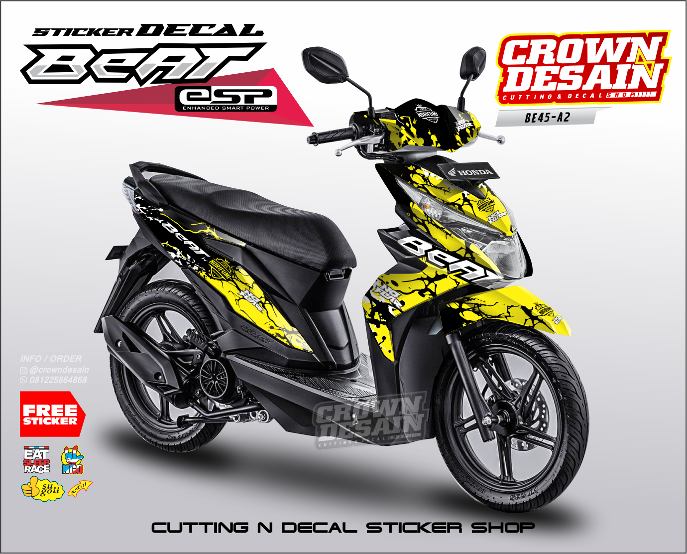 Aksesoris Motor Honda ESP Street Terbaru 2021 Katalog Terbaru Beat ESP Street Lazada Indonesia