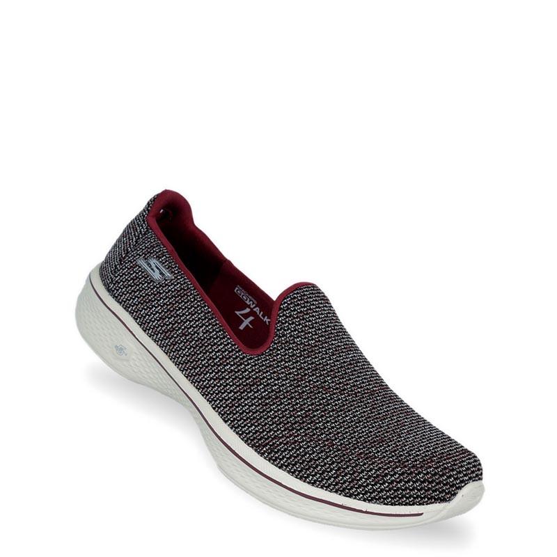 Skechers - GOwalk 4 Sepatu Kasual Sport Wanita - Merah