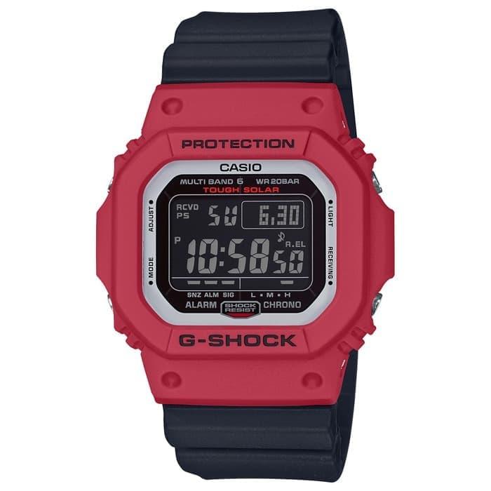 Casio G-Shock GW-M5610RB-4DR - Jam Tangan Pria - Hitam Merah