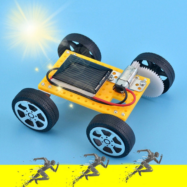U7E2E Nhựa Bọn Trẻ Mini Đồ Chơi Giáo Dục Bộ Robot Xe Hơi Tự Làm Lắp Ráp Đồ Chơi Chạy Bằng Năng Lượng Trời Đồ Chơi Ô Tô Năng Lượng Trời