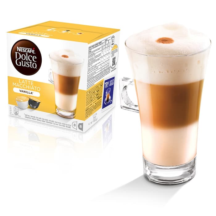 IKEAKU Kapsul Nescafe Dolce Gusto Rasa Vanilla Latte Macchiato 1 Box |  Lazada Indonesia