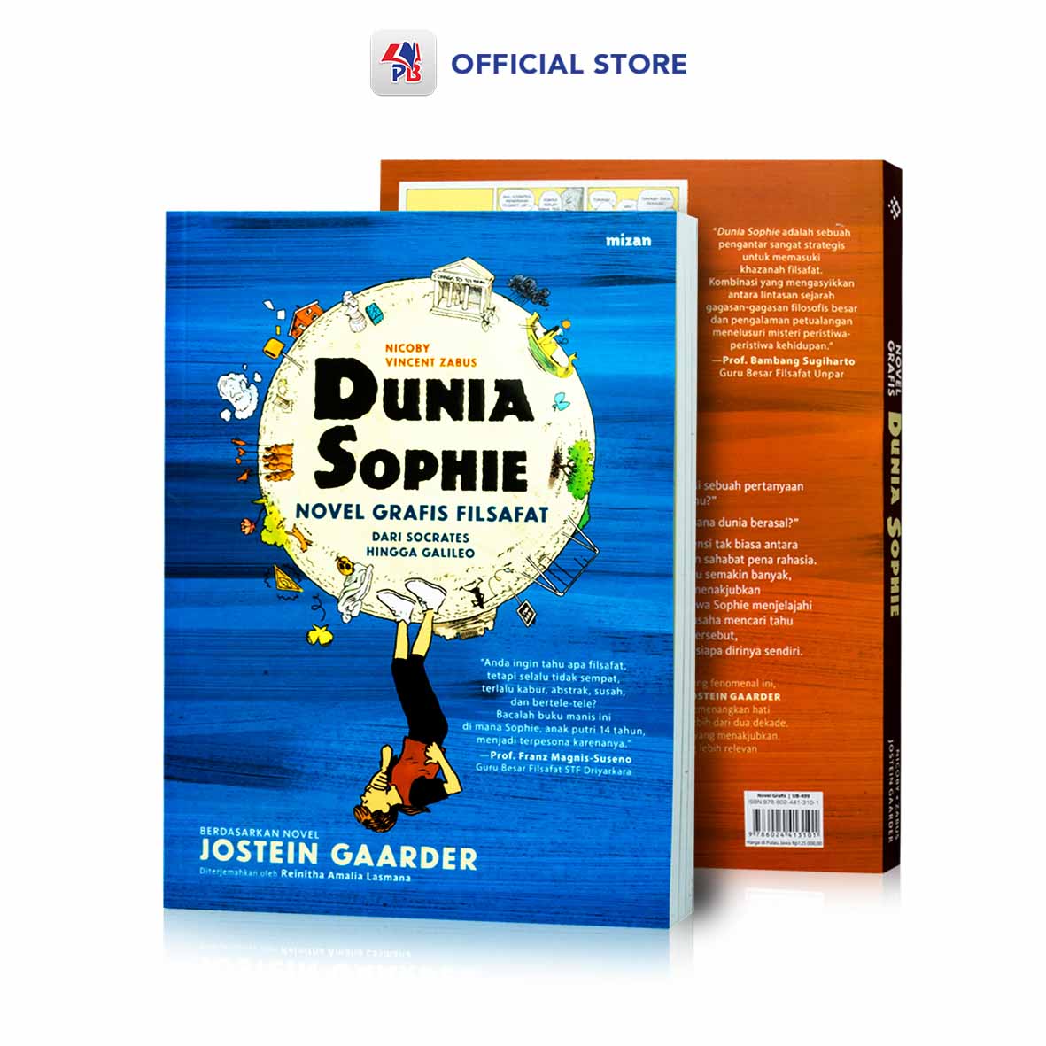 Buku Novel Grafis / Dunia Sophie Novel Grafis Filsafat (Buku I) Sophie ...