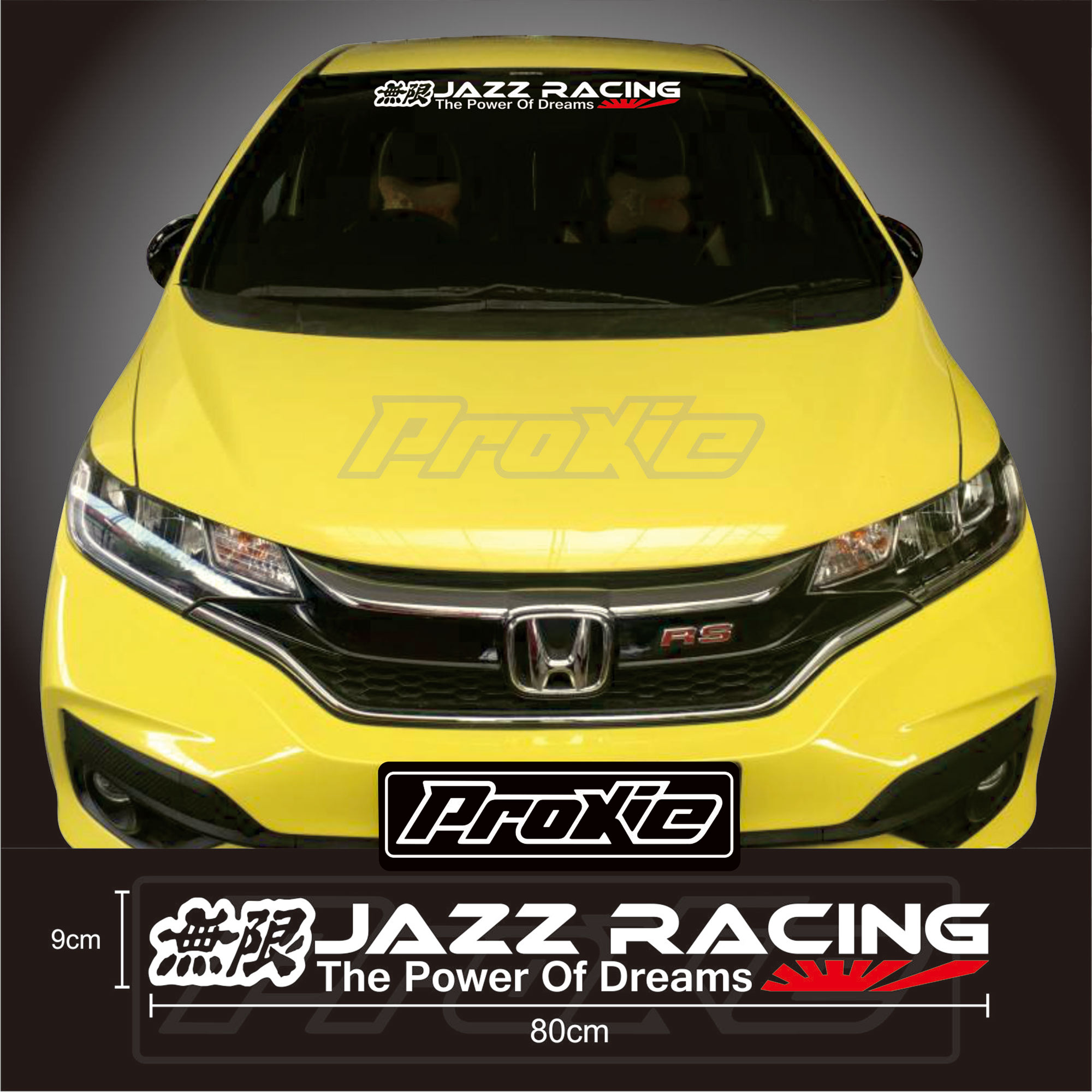 TERMURAH Cutting Sticker Mobil Sticker Kaca Jazz Racing Lazada Indonesia