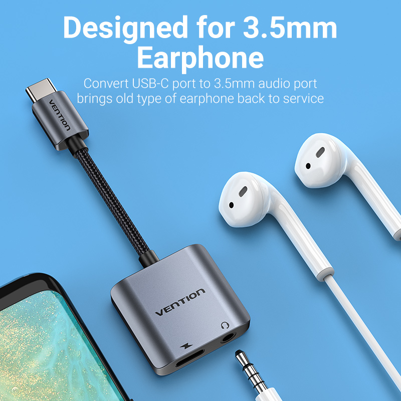 Vention Mm Jack Dac Headphone Jack Vention Type C To Mm Promo