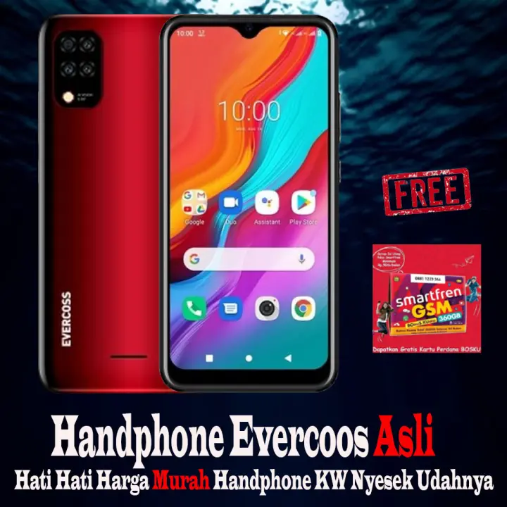 Evercoss M6a 3gb 16gb Atau 4g 32gb Garansi Resmi Hp Murah Hp Anak Sekolah Bonus Khusus Kuota Internet Gratis Lazada Indonesia