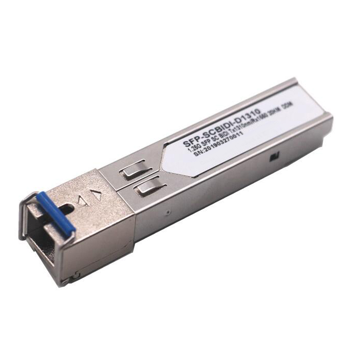 20KM Single Fiber SC GPON Module Switch Gigabit SFP Optical Module Compatible for with HP H3C Switch