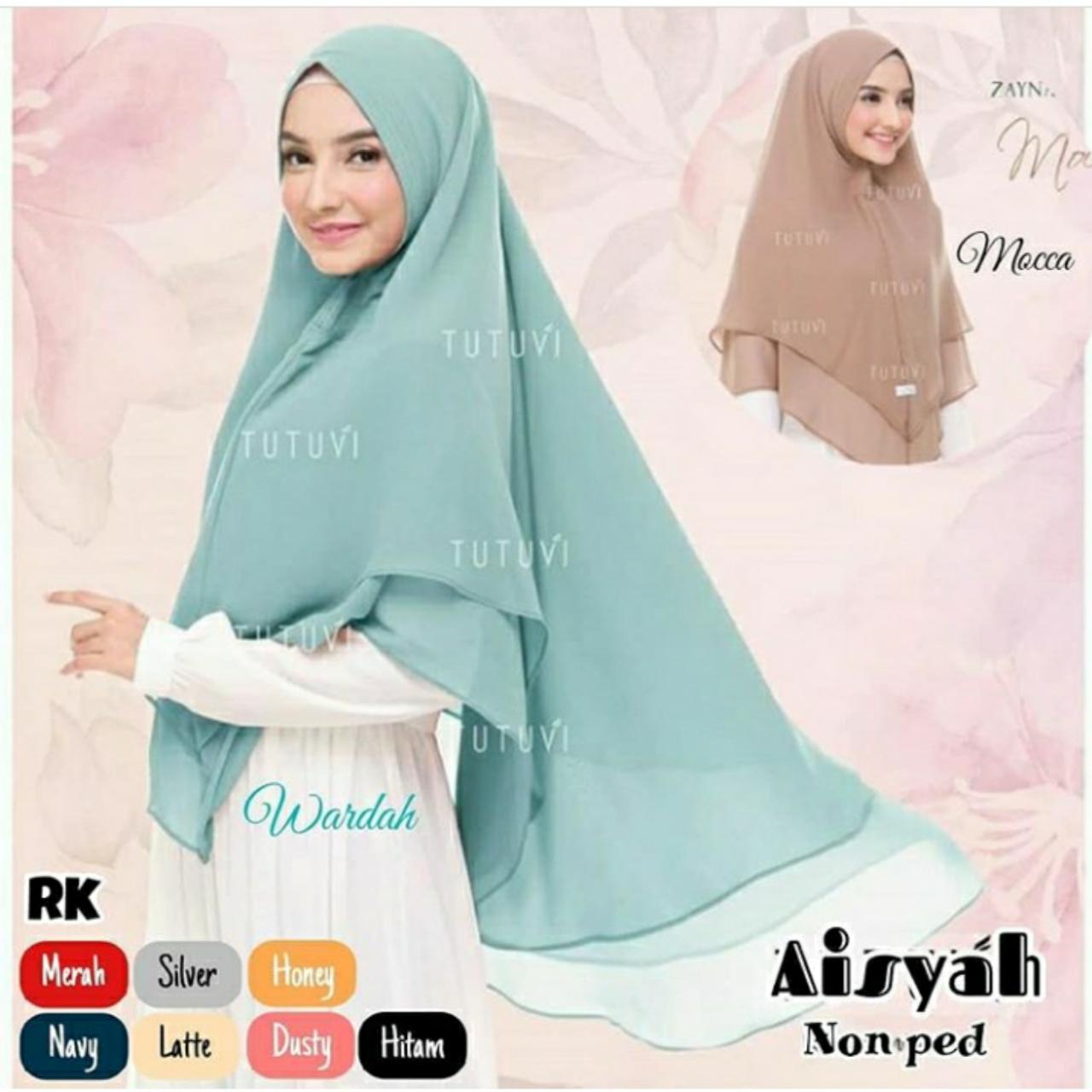 TF PROMO Bisa Bayar di Tempat Jilbab Murah Khimar Aisyah Hijab Instan Mewah Kerudung Instan Khimar Instan