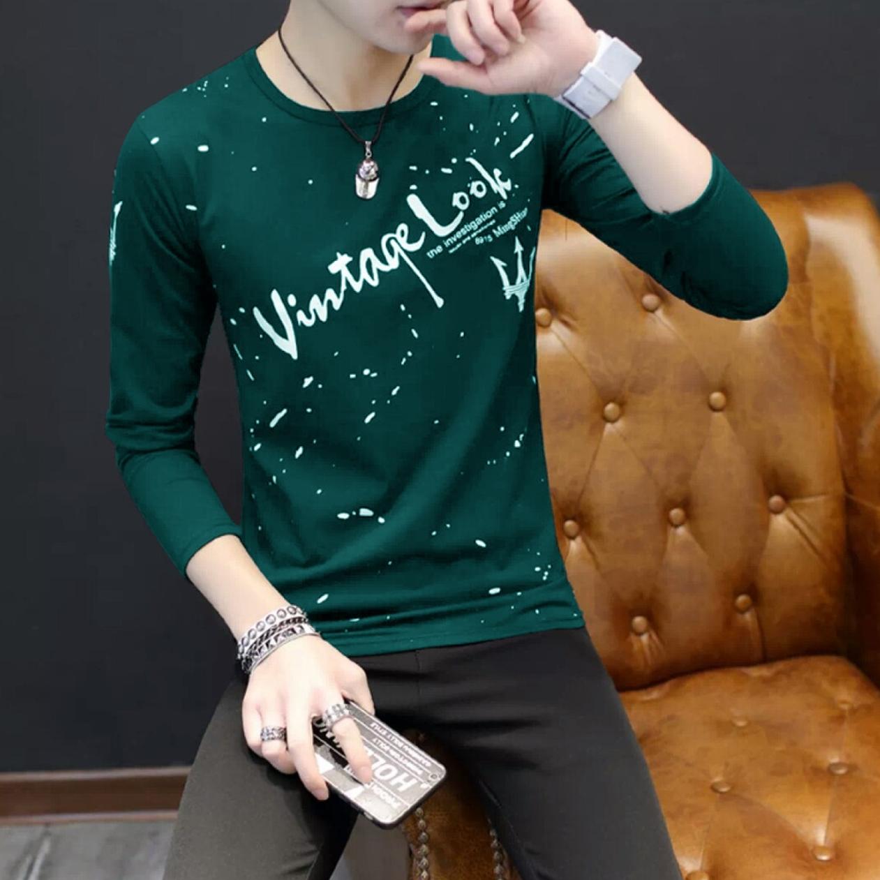 Mvp kaos pria - kaos pria lengan panjang - kaos cowok model terbaru Korea - kaos pria keren - baju kaos pria model sablon - pakaian kaos tshit