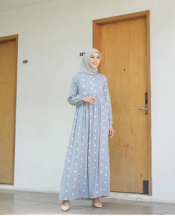 Zeck Id Hanna Dress Baju Lebaran 2021 Busana Muslim Wanita Terbaru 2021 Syari Terbaru 2021 Mewah