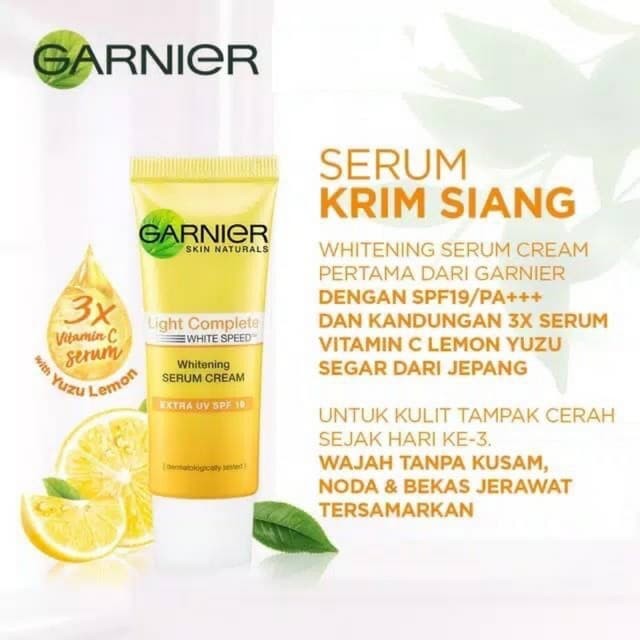 garnier yuzu whitening serum