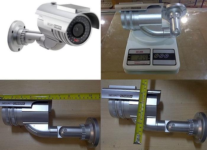 CCTV dummy palsu Outdoor silver solar power tenaga sury Limited