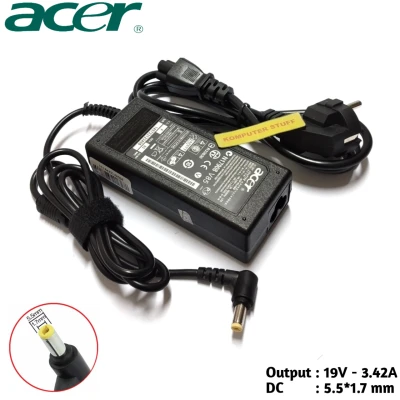 Adapter Laptop Acer A11-065N1A ADP-65VH B /ADP-65 PA-1650 1700-02 Charger Acer 19V 3.42A 65W 5.5*1.7mm