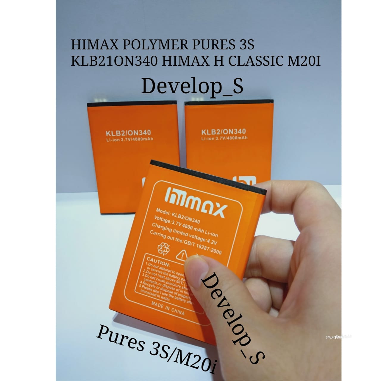 Baterai Himax Pures 3s Klb21on340 Himax H Classic M20i Batre Batrai Battery Hp Lazada Indonesia
