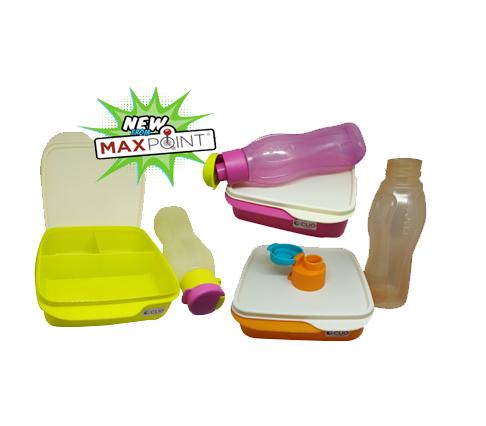 Paket Lunch Box Botol Minum 350 ML