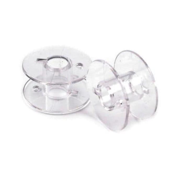 AKSESORIS JAHIT Bobbins/Spool Plastik Bening Mesin Jahit Portable isi 200 Pcs OBRAL PROMO