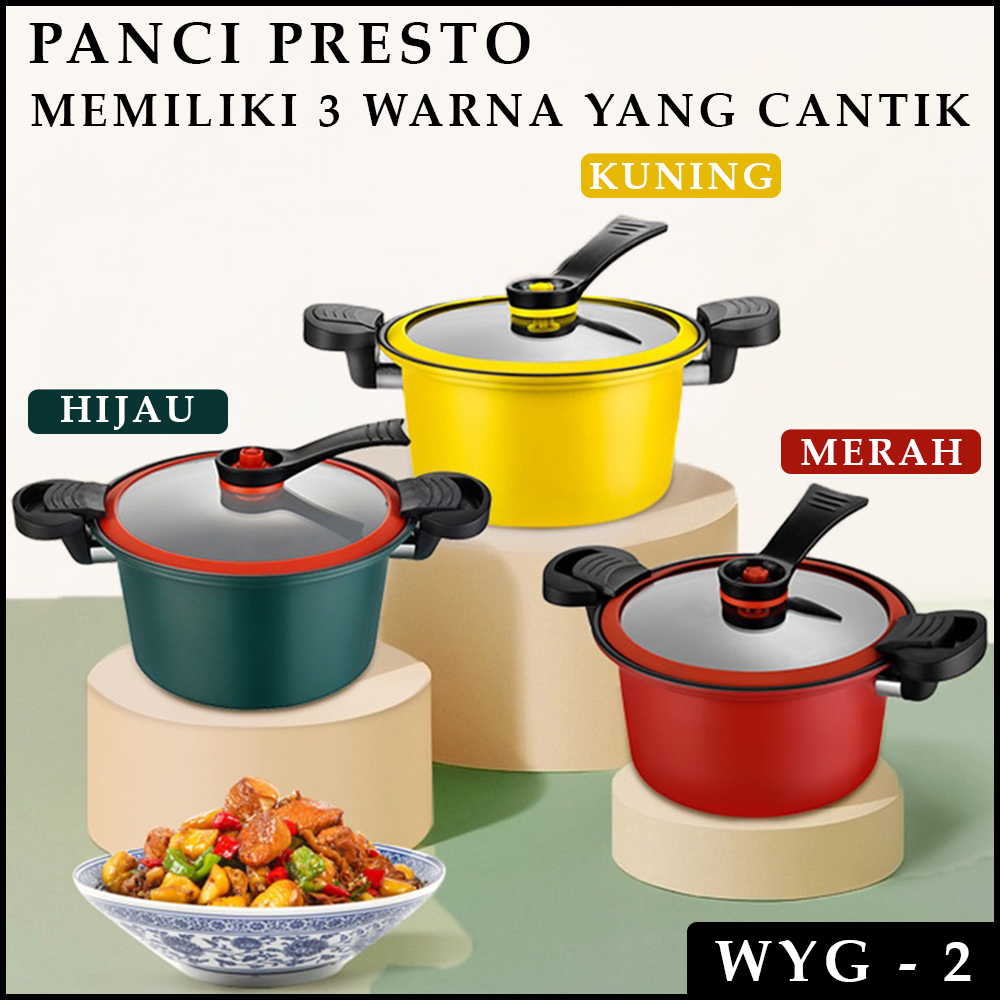 COD Panci Presto Teflon Anti Lengket High Quality Pot