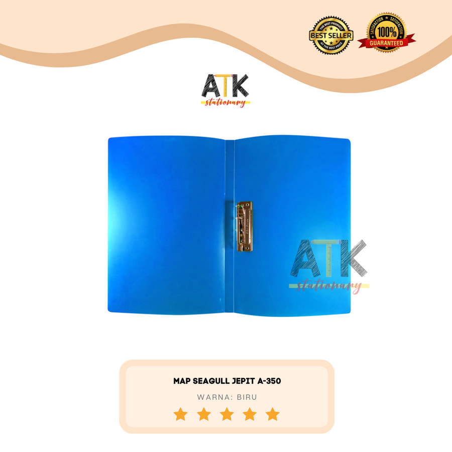 Spring File Seagull A350 Jepit / Map Plastik Seagul A350 atk | Lazada ...