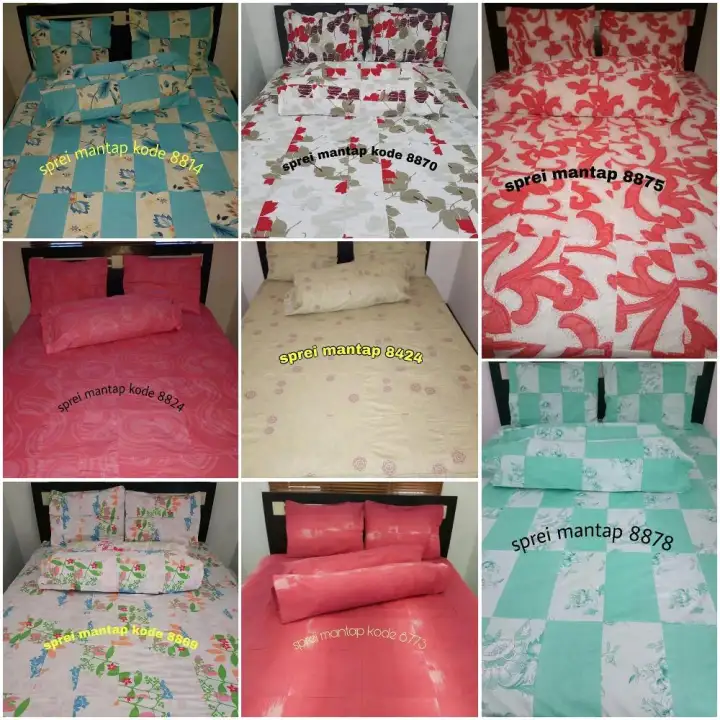 Sprei Perca My Love Uk 140x200 Lazada Indonesia