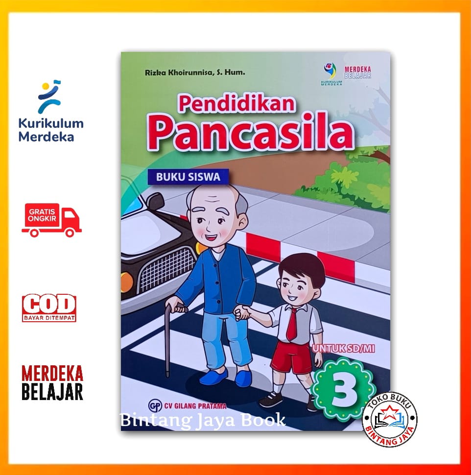 Buku Siswa Pendidikan Pancasila Kelas 3 SD Kurikulum Merdeka - Buku ...