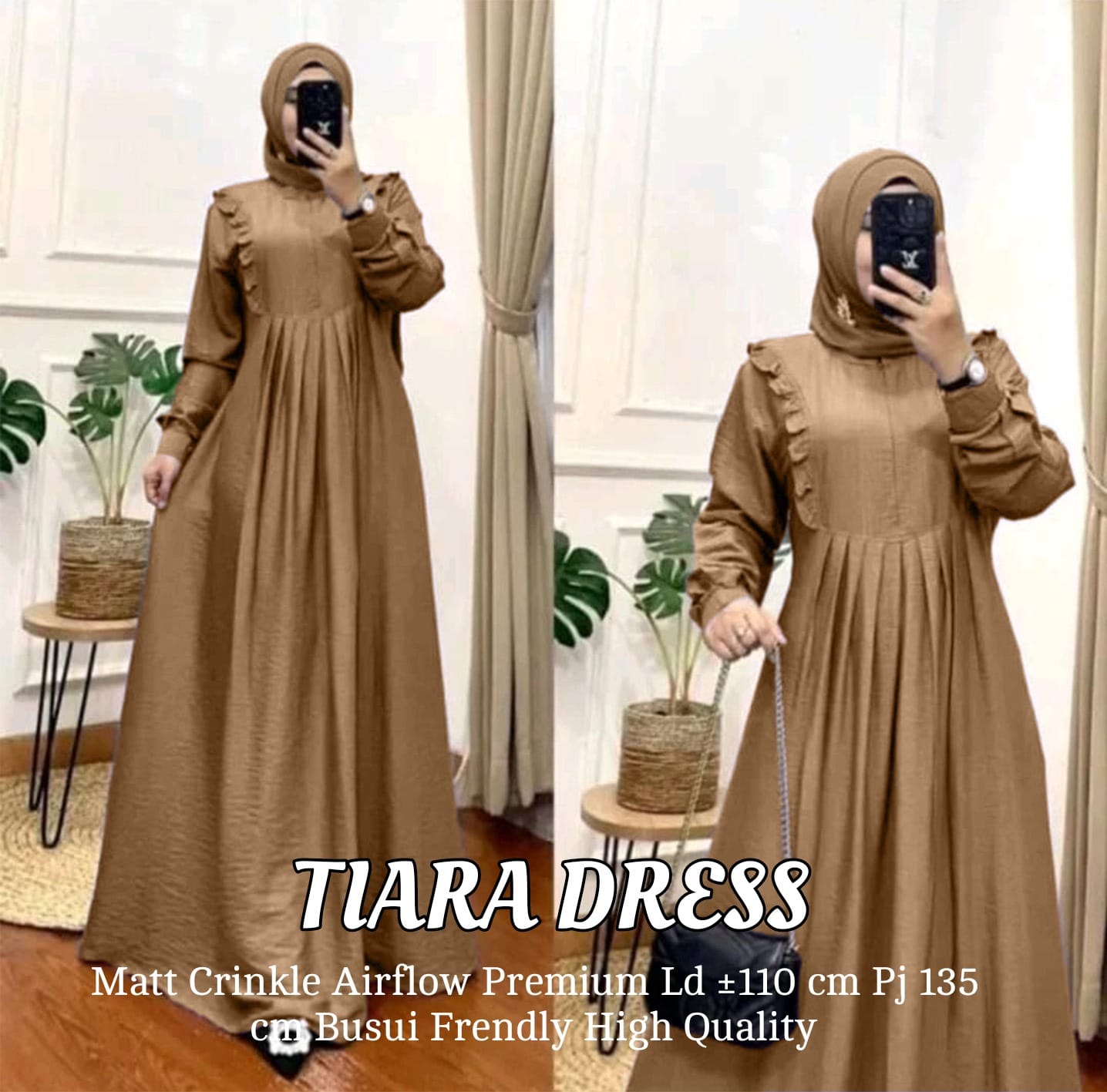 GAMIS WANITA MUSLIM // PAKAIAN WANITA TERBARU // GAMIS LEBARA KEKINIAN