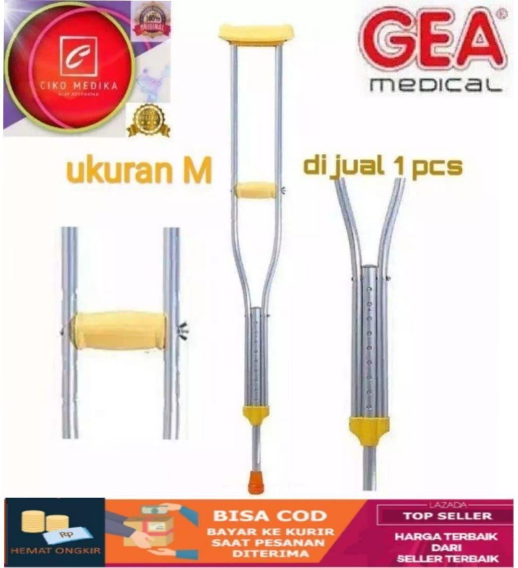 Tongkat Ketiak per 1pcs - Kruk - Tongkat bantu jalan