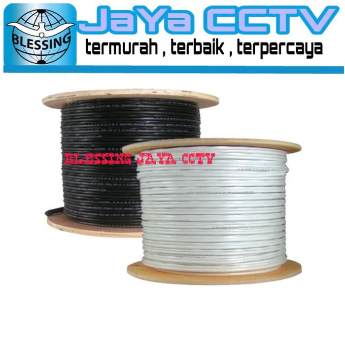 PROMO KABEL CCTV RG6+POWER 1 ROLL SANGAT BAGUS & MURAH