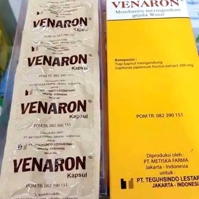 VENARON KAPSUL(obat wasir)/strip