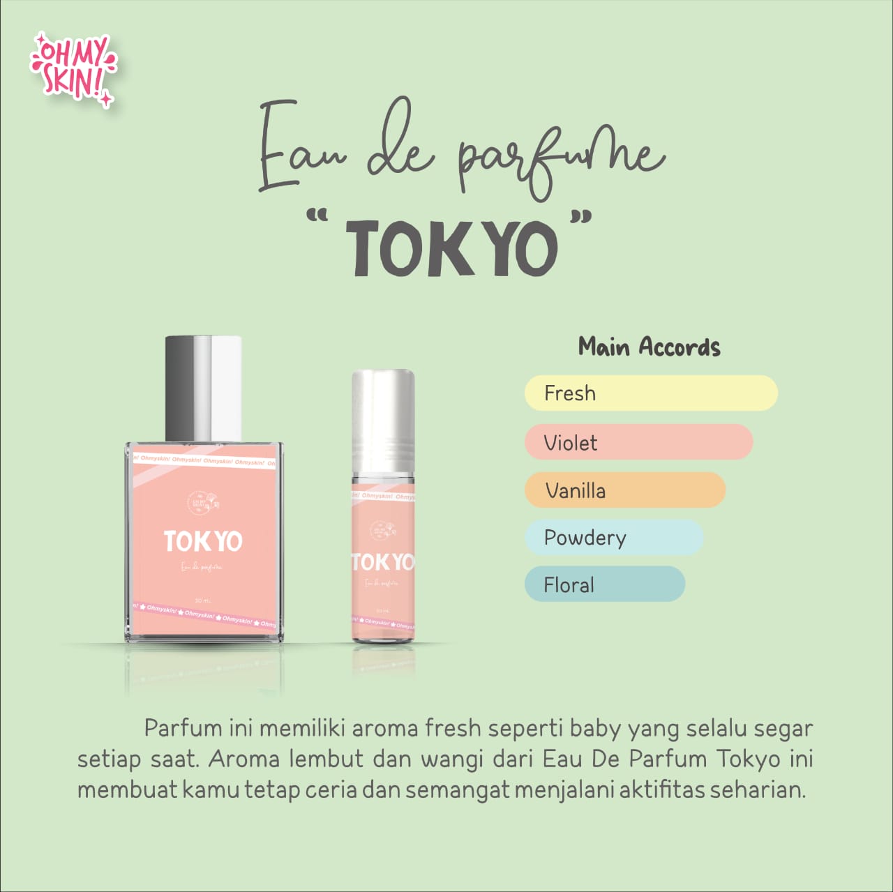 OH MY SKIN! Eau De Parfume Spray ukuran 30 ml | Lazada Indonesia