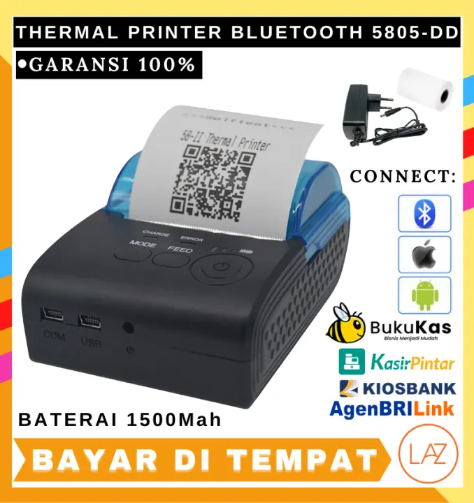 printer bluetooth zjiang 5805